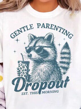Retro Mothers Day Shirt, Funny Raccoon Shirt, Mothers Day Gift